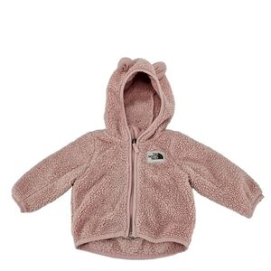 The North Face Kids Pink Fleece Jacket